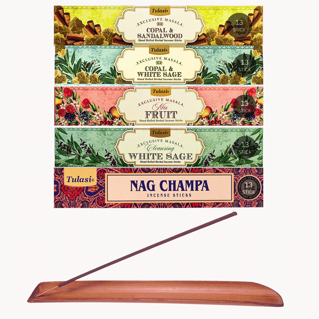 Bamboo holder + 5 bestsellers