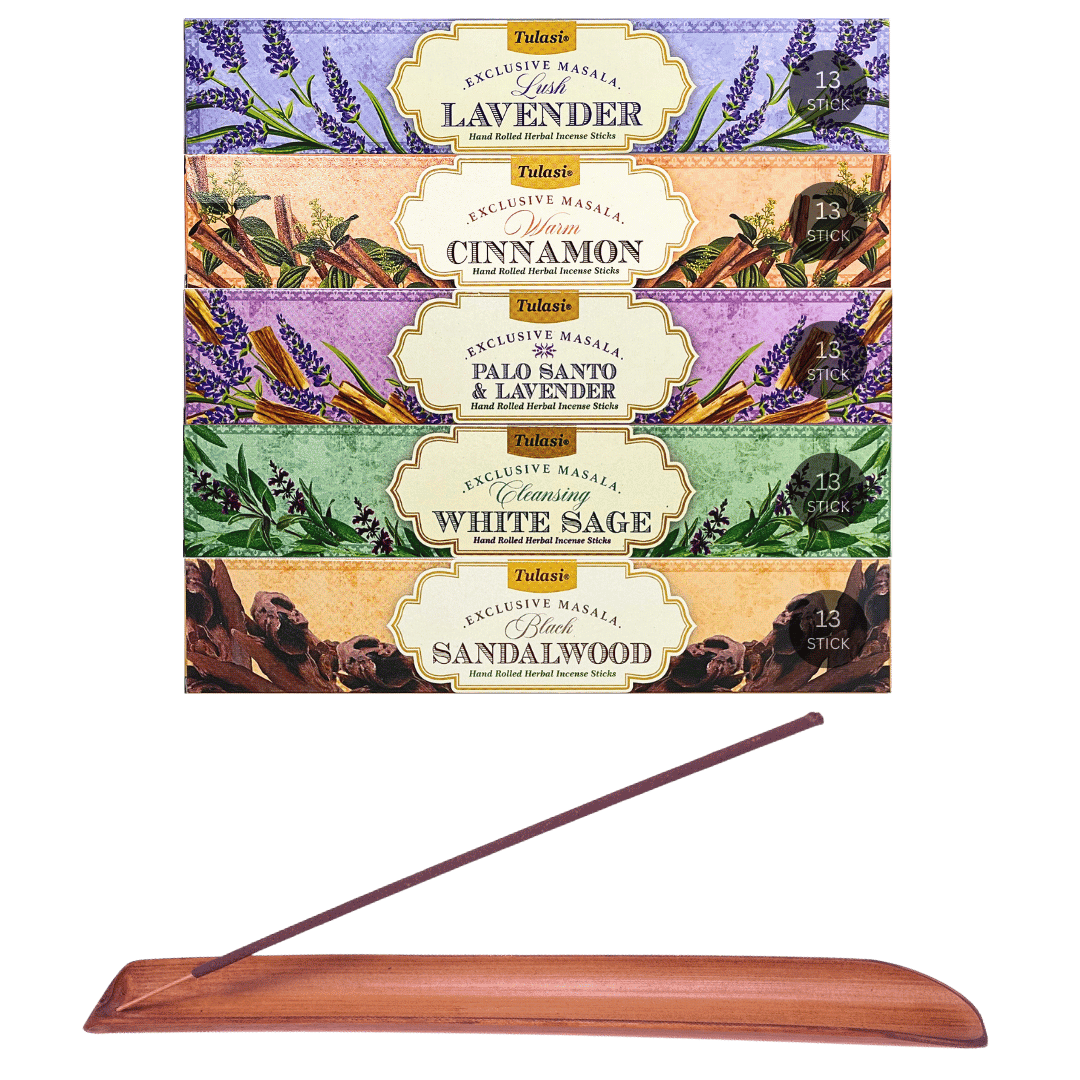 Bamboo holder + 5 bestsellers