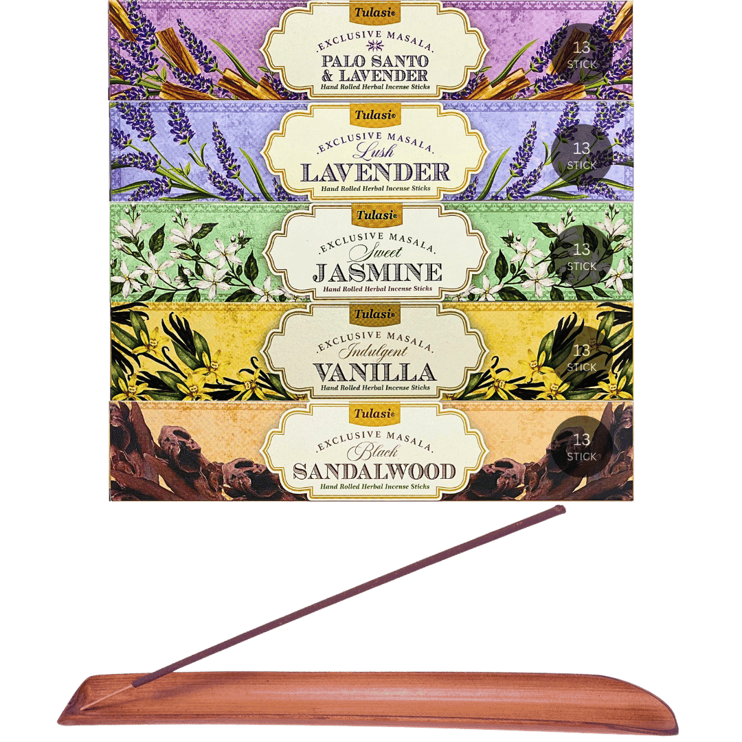 Bamboo holder + 5 bestsellers