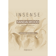 Sandalwood backflow cones