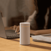 White Portable Aroma Car Diffuser