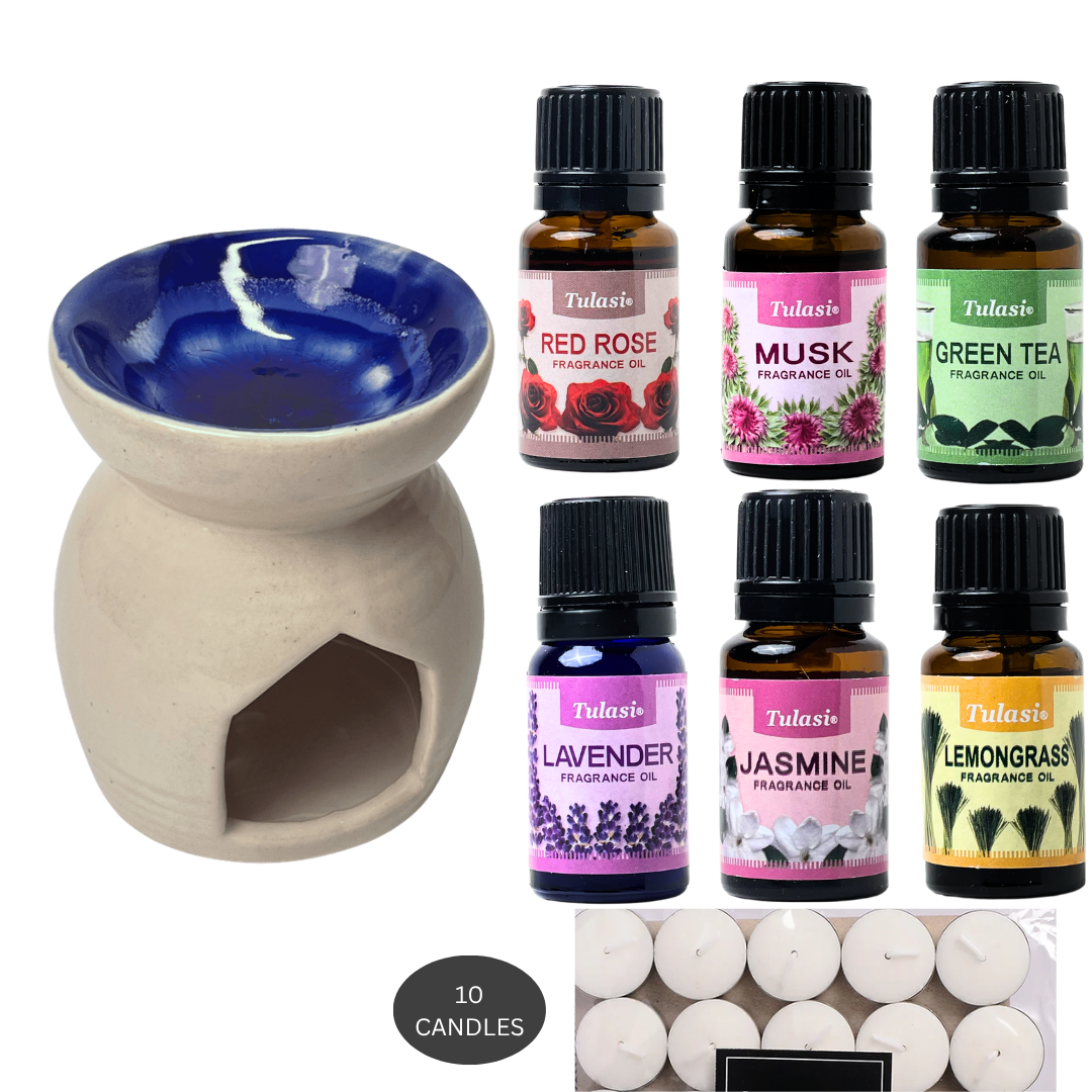 Cove oil diffuser + 6 bestseller oils