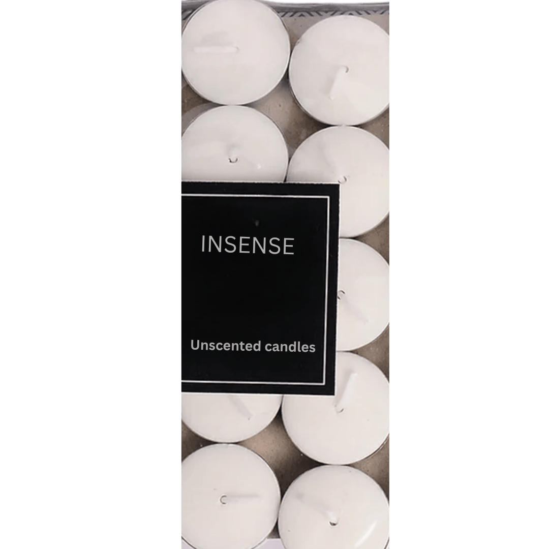 Unscented Tealight Candles (10 pieces)