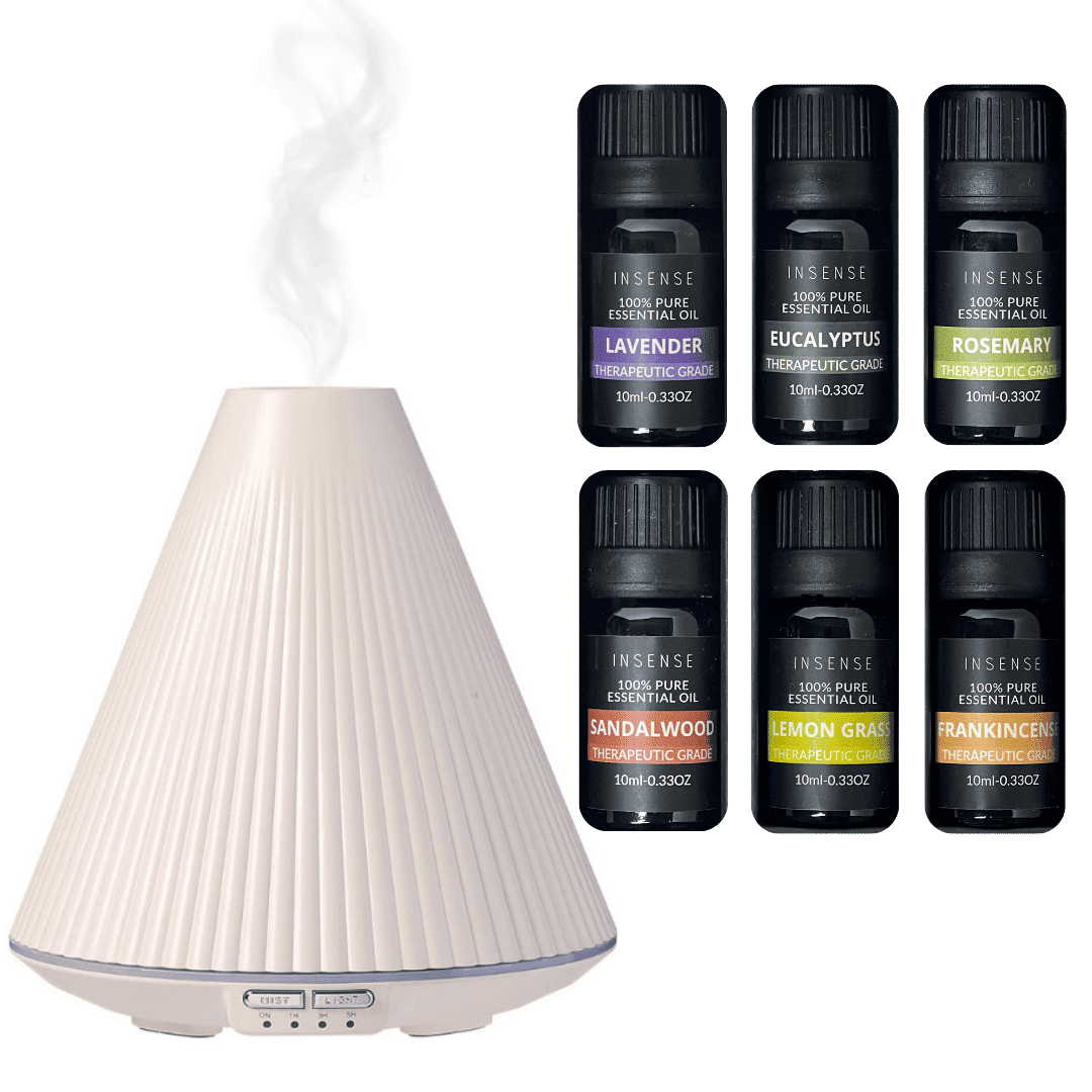 Volcano diffuser + 6 essential oils kit